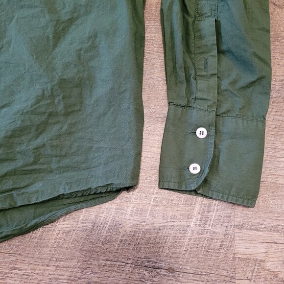 ZARA | Poplin Cotton Button-Up Shirt | Sz. XS - Picture 4 of 8